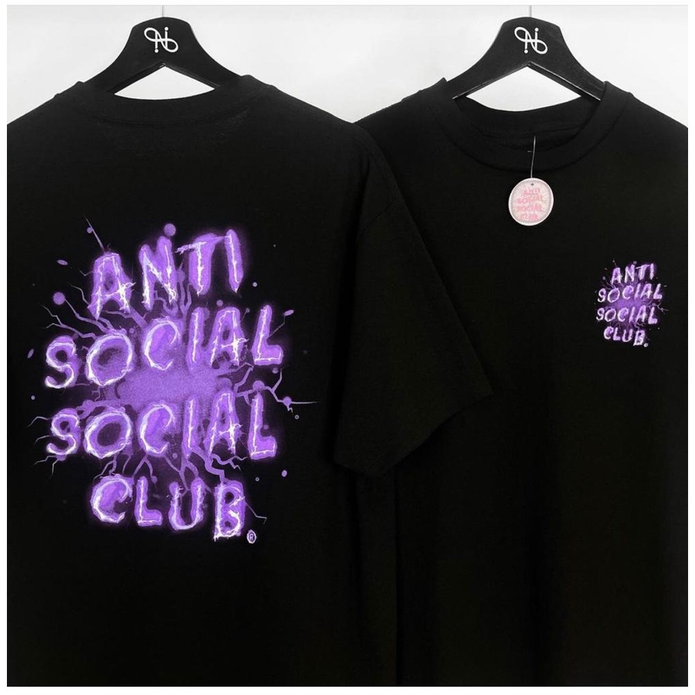 Camiseta Unissex Algodão Anti Social Social Club See Grape Envio Imediato - HECTORG -JUNIN