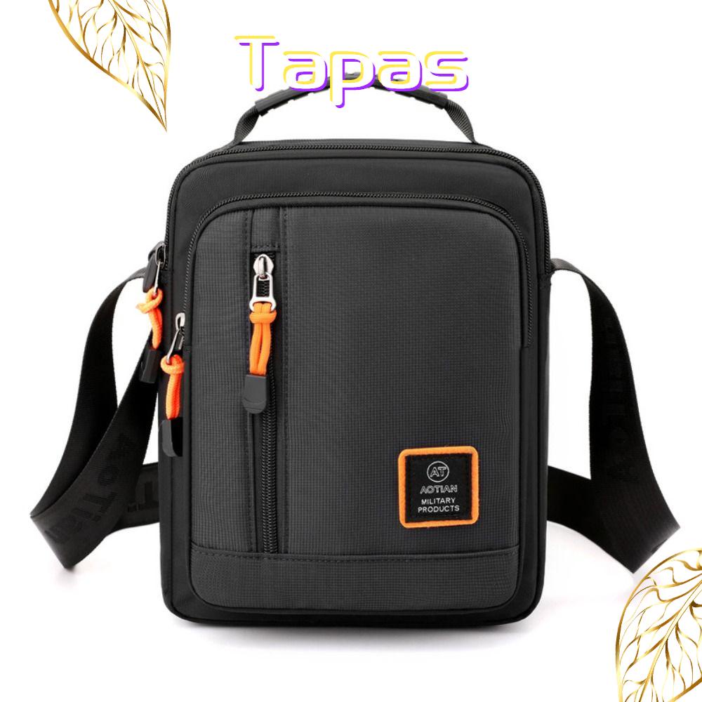 TAPAS Bolsa Para Mensageiro Do Homem , Ombro Portátil À Prova D'água Quadrada Telefone Móvel De Pequena Crossbody