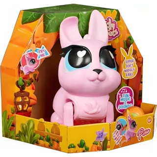 Jiggly Pets Pixie Coelho Borrachinha Interativo F01313 - Fun