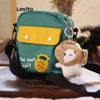 Lovito Acessórios De Bolsa Removível De Pelúcia De Gato Taiyaki De Desenho Simples Fofo Para Mulheres LFA11173