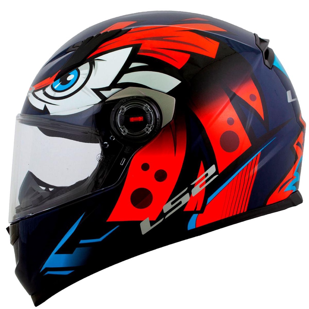 Capacete LS2 FF358 Tribal Laranja