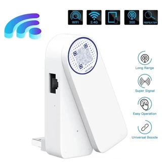 Repetidor WiFi USB Sem Fio 300Mbps Extender Booster Router 802.11N Amplificador De Sinal De Longo Alcance Extensão De Rede Doméstica