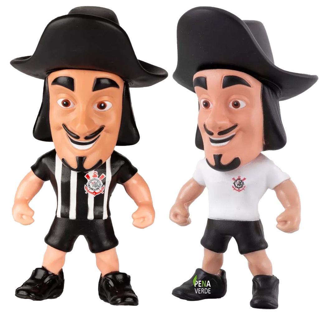 Kit Boneco Corinthians Mosqueteiro + Camisa 2 Listrada Timão De Futebol ...