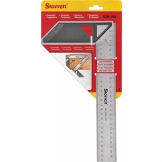 Esquadro Carpinteiro Com Cabo Aluminio 250mm - Starrett