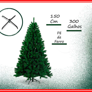 Árvore Natal Modelo Pinheiro  150 / 180 / 210cm natal Decoração para festas