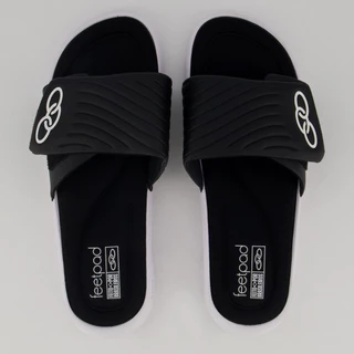 Chinelo Olympikus Melbourne 2 Preto e Branco
