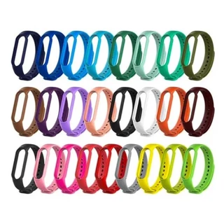 Pulseira para mi band M4 e M3 mi band M5 e M6 Pulseira de XIAOMI promocão pulseira de silicone Relógio Silicone Para Smart Relógio