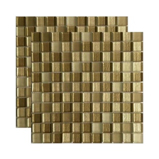 Pastilha de vidro Sardenha 30x30cm bege Royal Gres