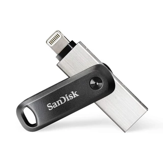 Pen Drive Sandisk 64gb iXpand Go Flash Drive Preto/Prata