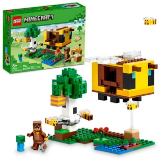 LEGO minecraft casa de campo da abelha (254 peças)
