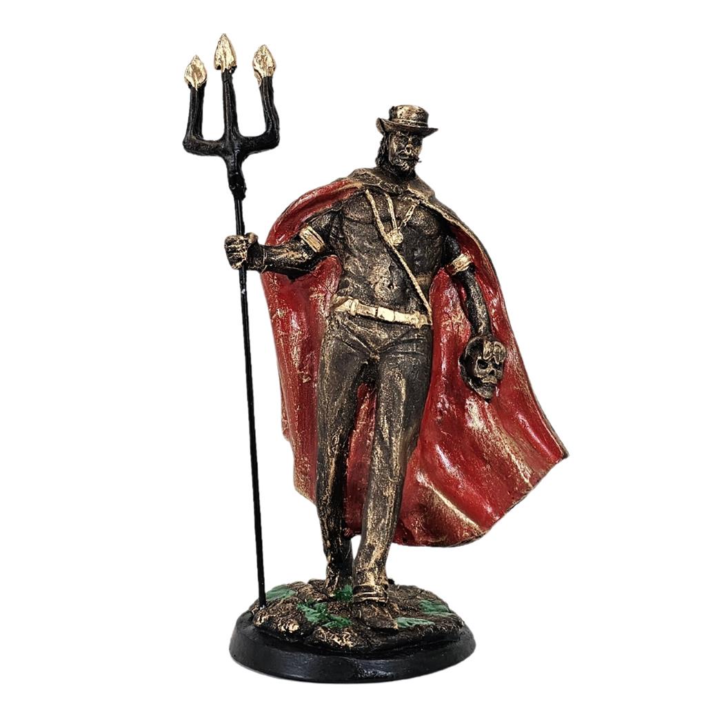 Imagem Exu caveira eshu Orixa estatua umbanda candomble resina | Shopee ...