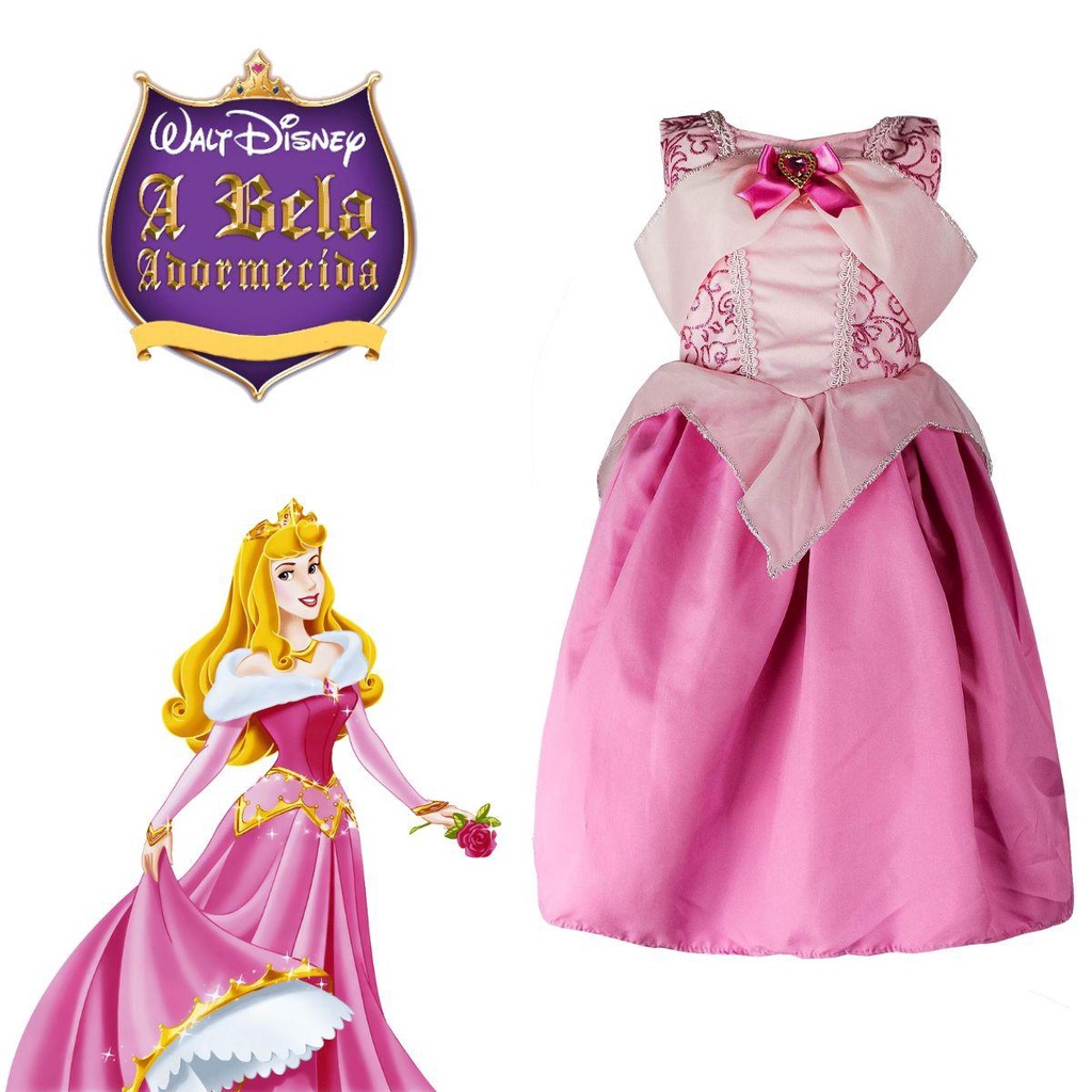 Fantasia Bela Adormecida Vestido Original Da Bela Fantasia Bela