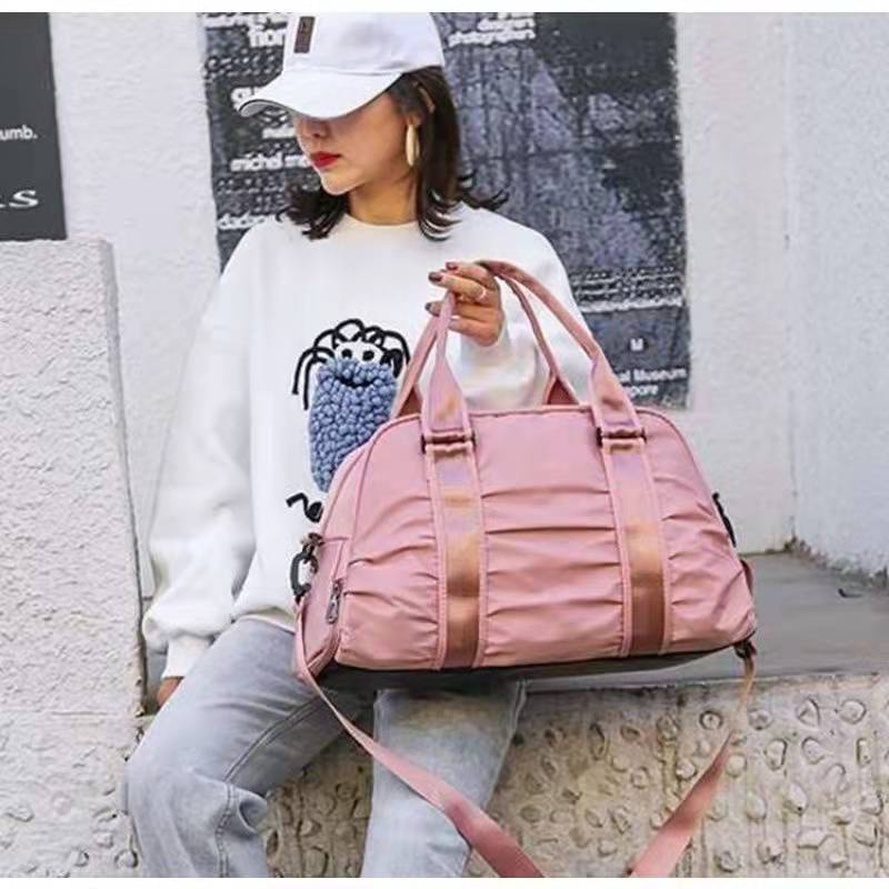 bolsa mala academia e viagem feminina com alça transversal 11763
