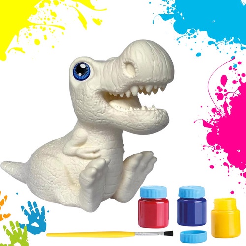 Jogo da pintura do dinossauro playgo, dinossauros para pintar, animais para  pintar, brinquedo do dinossauro, animais