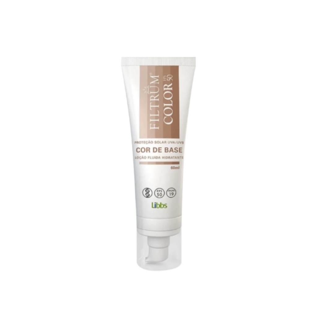 Protetor Solar Facial Filtrum Color FPS 50 - 60ml LIBBS | Shopee Brasil