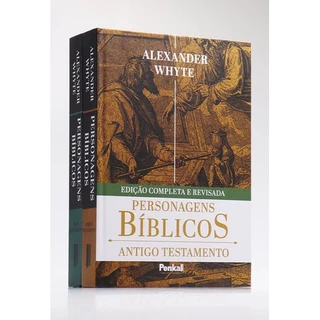 Box 2 Livros | Capa Dura | Personagens Bíblicos | Antigo e Novo Testamento | Alexander Whyte