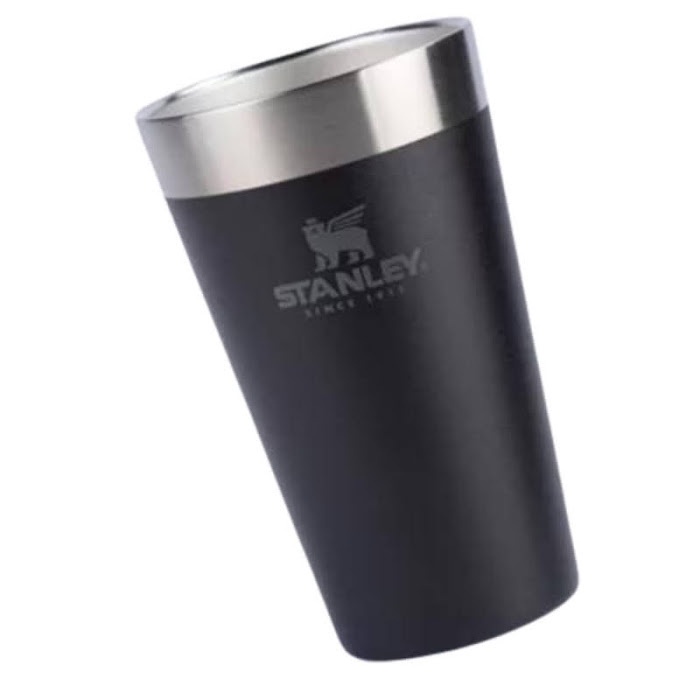 Copo Térmico De Cerveja Stanley Inox S/ Tampa - 473ml Preto