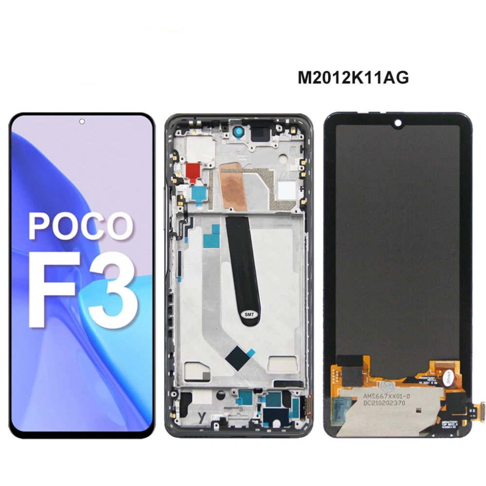 6.67" Super Amoled Poco F3&Poco F3 Pro&Poco F4&Mi 11i&Mi 11X Frontal Oled Tela Display