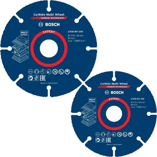 Disco de Serra Expert 110 mm Carbide Multi Wheel 2 unidades BOSCH