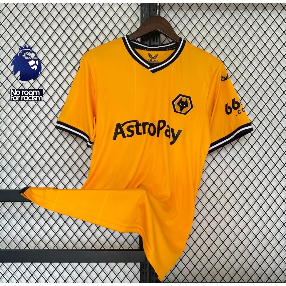 23-24 Wolves Camisa de Futebol Esportivo | Shopee Brasil