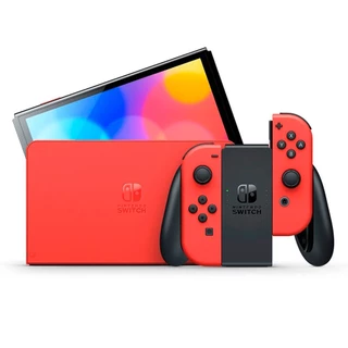 Console Nintendo Switch Oled Edição Especial Mario 64GB Vermelho