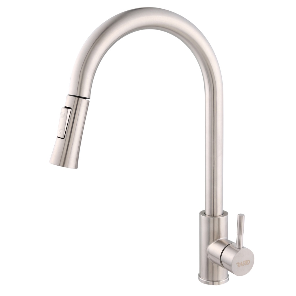 Torneira Gourmet Monocomando De Cozinha Com Mangueira Extensivel Retrátil Bico Fino Slim Super Luxo Agua Quente e Frio Preço Promocional