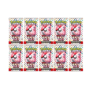 10 Booster Pokemon Escarlate e Violeta 151