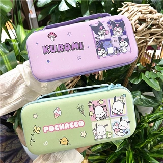 Estojo De Transporte Kuromi Bonito Para Nintendo Switch & Lite SwitchOled , Bolsa Portátil Com Slots De Jogo