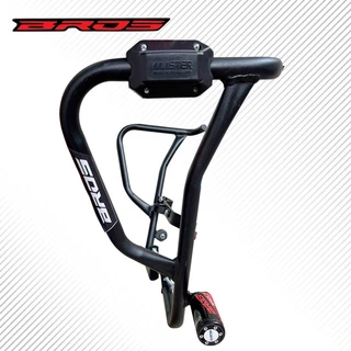 Protetor Mata Cachorro Carenagem Bros 150 160 Com Slider