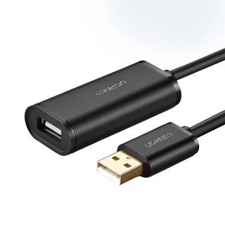 Cabo Extensor Ativo Ugreen Us121 Usb 2.0 Macho Fêmea 30M