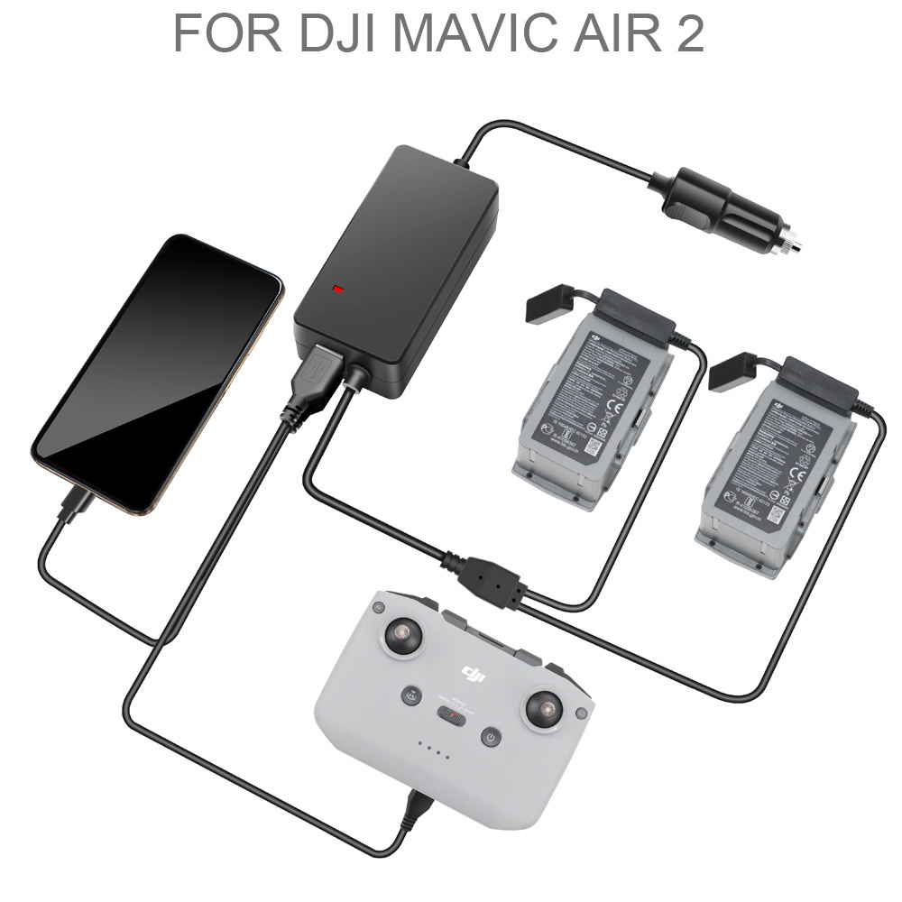 carregador-de-carro-com-bateria-controlador-de-carregamento-usb-hub-de