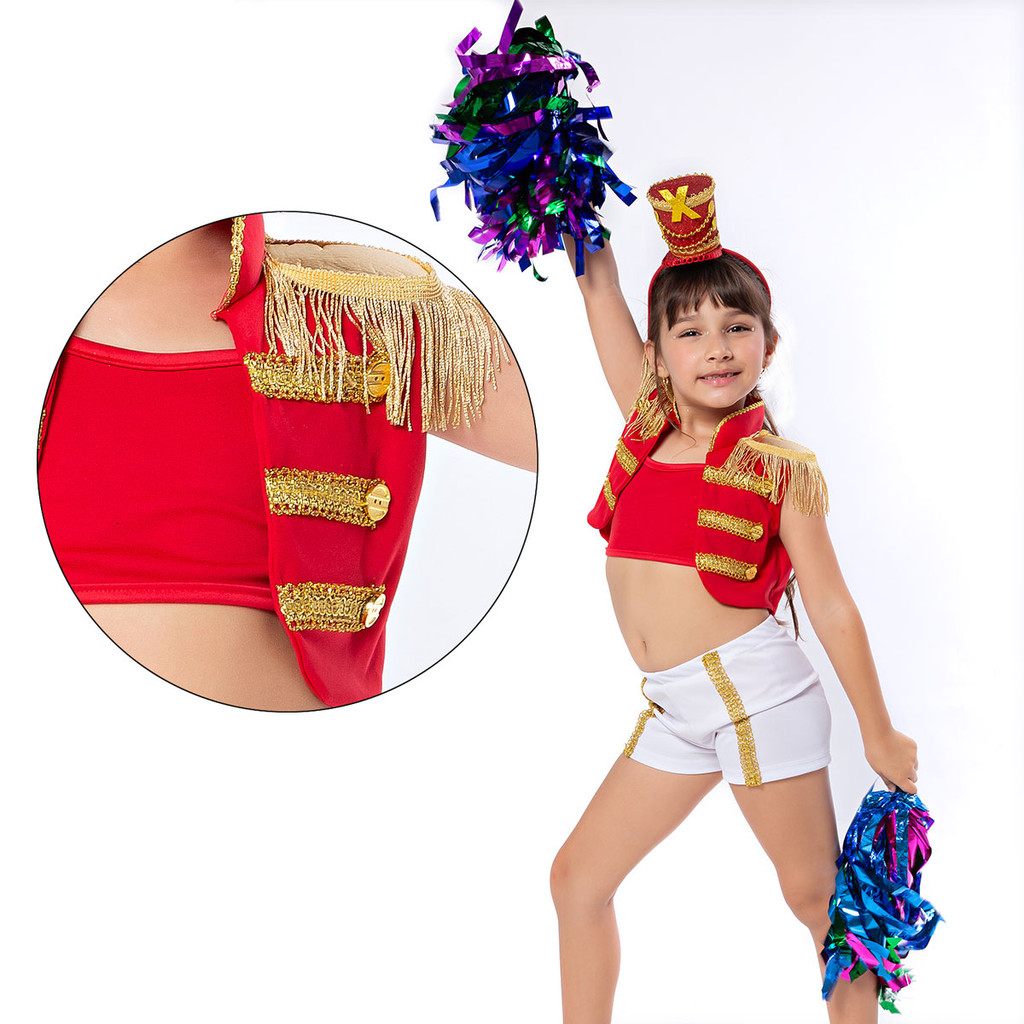 Fantasia Paquita Xuxa Luxo Infantil Shopee Brasil