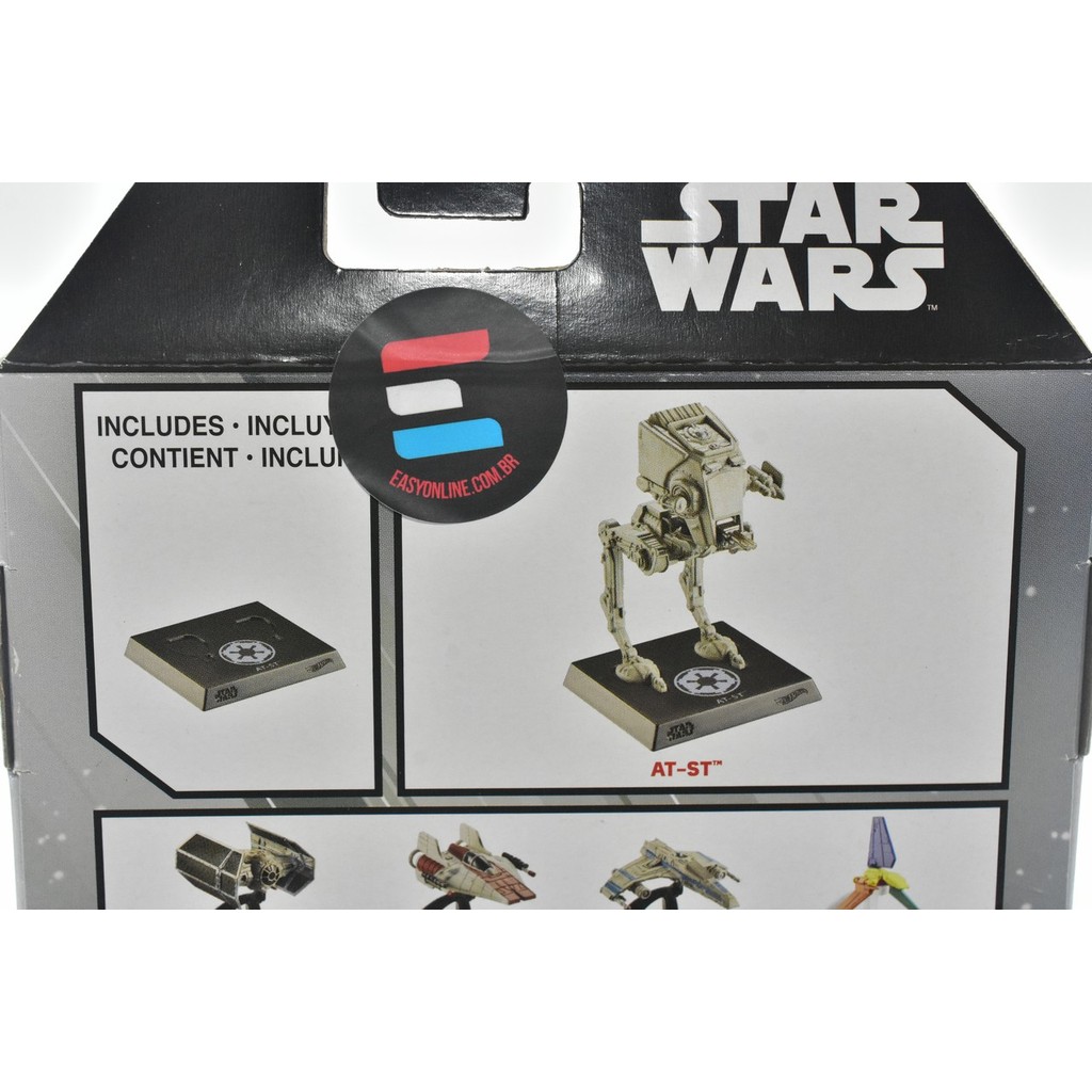 NAVES STAR WARS HOT WHEELS - AT-ST | Shopee Brasil