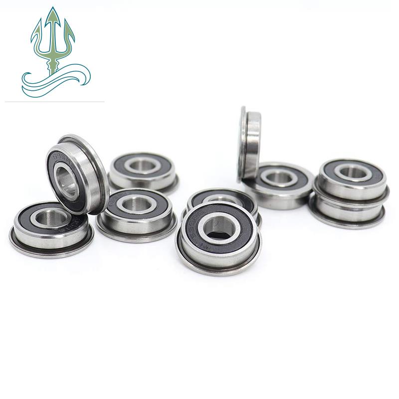 10Pcs F695-2RS Rolamentos De Esferas Com Ranhura Profunda Flangeada 5X13X4mm F695RS Para Impressora VORON Mobius 2/3 3D