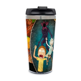Copo Termico Personalizado Inox Rick and Morty 2 450 ml