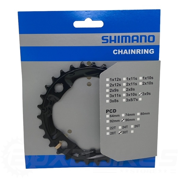 Assiette Vélo SHIMANO 30D - Mixte, Multicolore - Pour Vélo De Route, VTT, Durable Et Style