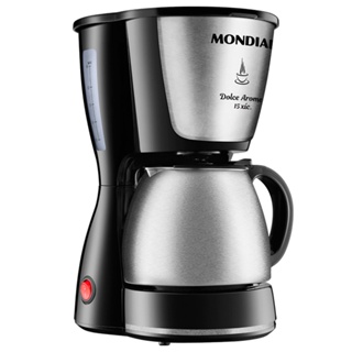 Cafeteira elétrica 550W jarra inox 15 xícaras Dolce Arome - C-34 JI-15X - Mondial