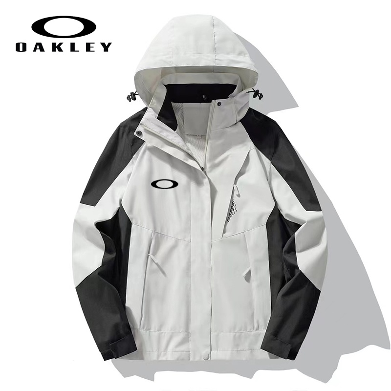 Jaqueta Impermeável Masculina À Prova D'água Oakley Desmontável Para Montanhismo Ao Ar Livre Windbreaker