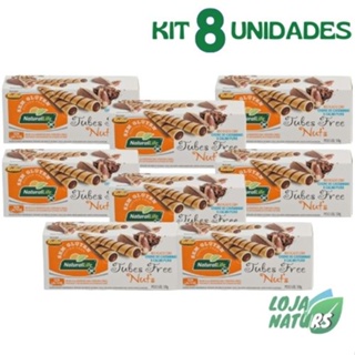 KIT 8 Unidades Tubes Free Sem Glúten Sem Lactose 50g - Natural Life