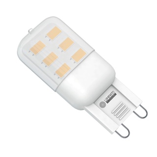Lâmpada LED Luminatti G9 127V 2W 2700k amarela 180lm
