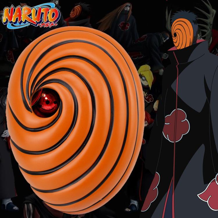 Máscara Obito Uchiha Acessório Prime Anime Naruto
