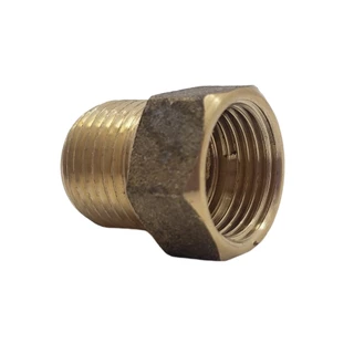 Prolongador Aumento 1/2 Extensor Curto Latão Amarelo