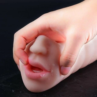 Boca Masturbador Masculino Realista Mulher Garganta Profunda Boneca Sexual Cyberskin
