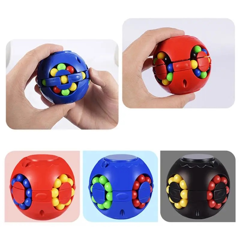 Brinquedos Educativos Infantis Cubo Torção Jogo Hand Spinner Finger Brinquedo Educacional Fidget Toy