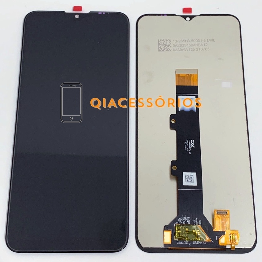 Display Tela Frontal Touch Completo Compatível Moto G10 / G20 / G30 ...