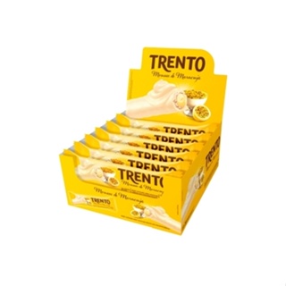 Chocolate Trento Mousse de Maracuja Caixa 16 Unidades 32g
