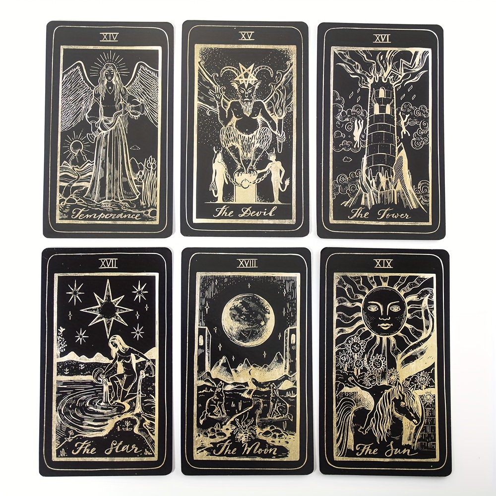 Luna Somnia Tarot Deck Com Guia De Papel Tamanho De Origem Borda