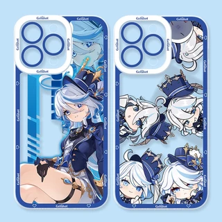 Capa Capinha Case Motorola Moto G24 G34 G04 G04S G64 G54 G84 G14 G9 PLAY G22 G13 G10 G20 G30 G23 G31 G32 G42 G52 G53 G60 G62 5G G73 E20 E30 E40 Edge 50 Pro 40 30 Neo Fusão Capa silicone Claro genshin Macia De Telefone