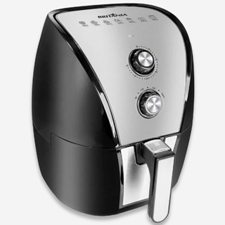 Air Fryer Britânia Elétrica Inox Bfr40pi 5 Litros 1500w