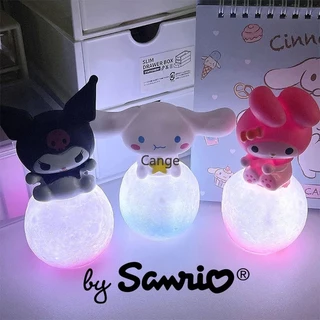 Sanrio Figura Kuromi Led Light 3D Anime Jewelry Beleza Quarto De Luz De Cabeceira Para Crianças Decoração De Casa